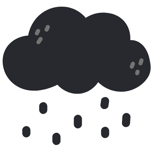 Icon of a rain cloud